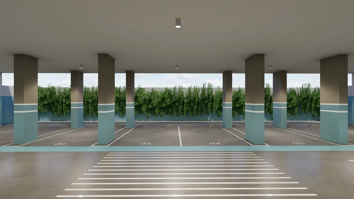 GaragePlan Projeto de Estacionamento e Fachada